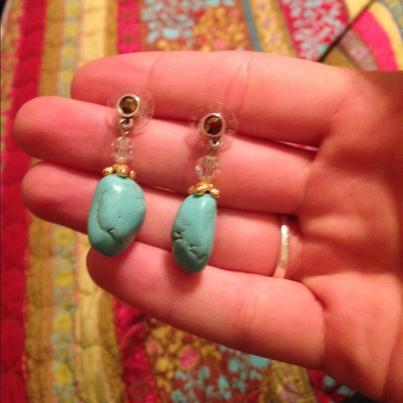 Brighton earrings turquoise