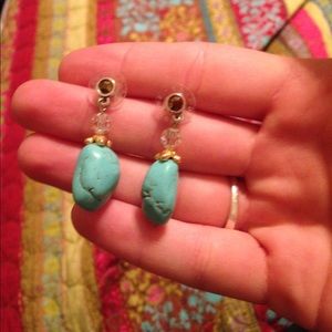 Brighton earrings turquoise