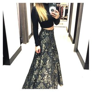 Brand new Bebe 2 piece gown.