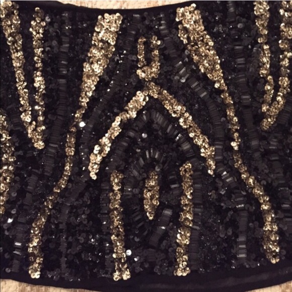 NWT Nasty Gal Sequin Mini Skirt Size Small