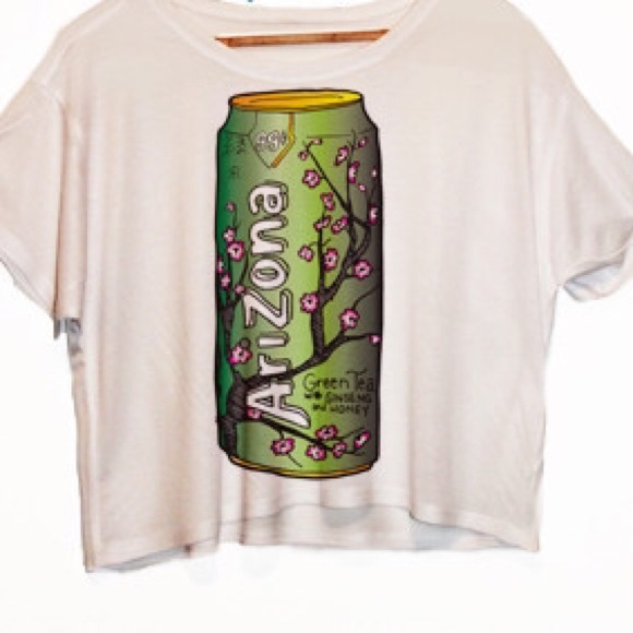 Arizona Green tea Crop top - Picture 3 of 4