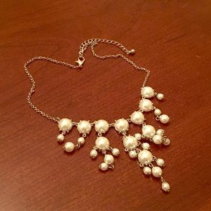 Pearl statement necklace