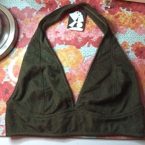 NWT!!! Olive green Amazing condition bralette!