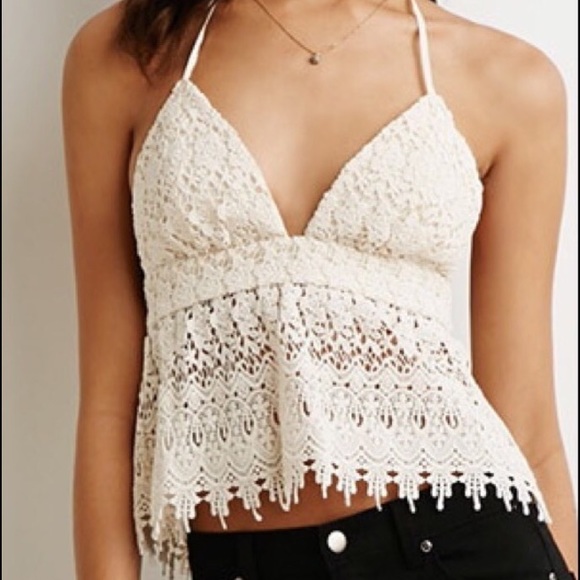 Forever 21 crochet top