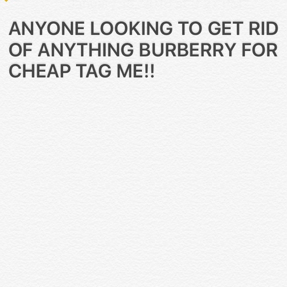ISO BURBERRY