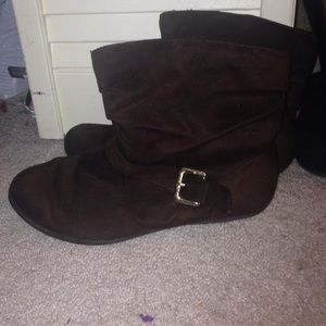 Brown Ankle Boots