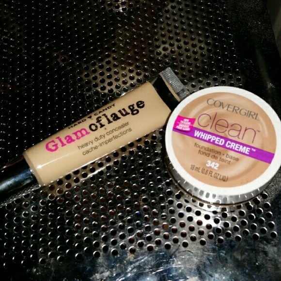 Concealer and foundation