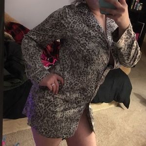 Silky button down JLO pjs