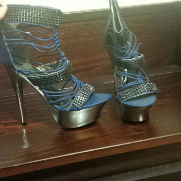 6 inch platform party/dancing shoes