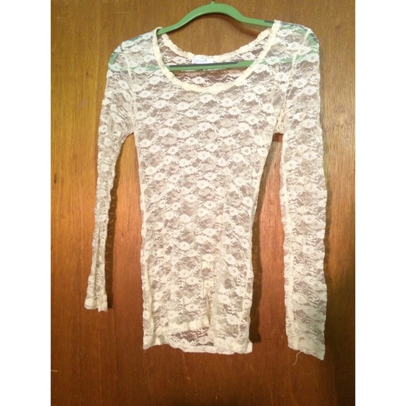 Lace Long Sleeve Shirt