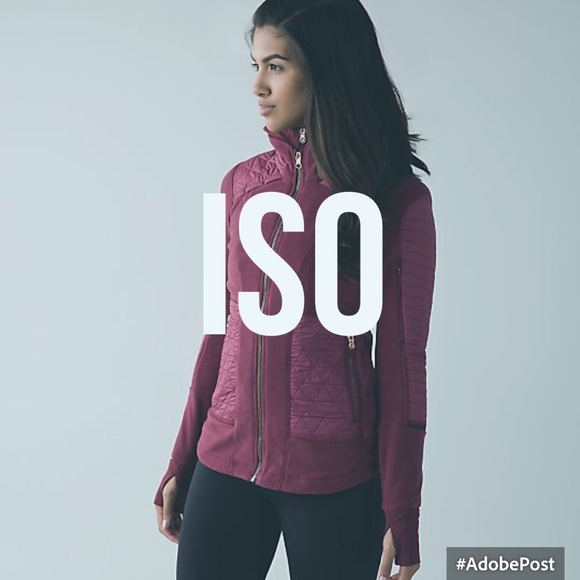*ISO* Lululemon Fleecy Keen Jacket - Size 4 or 6