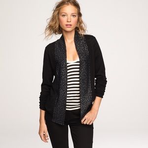J.crew sequin collar cardigan