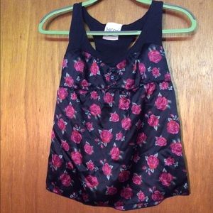 Floral tank top