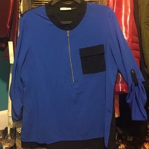 Black and blue Calvin Klein top