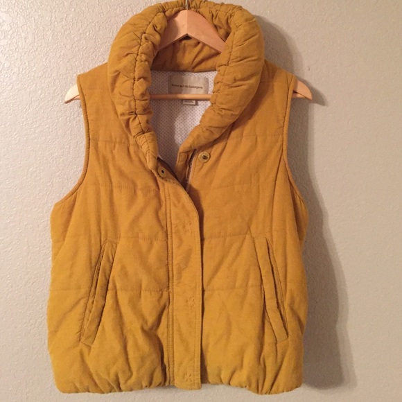 Corduroy Puffy Vest By Pilcro from Anthropologie
