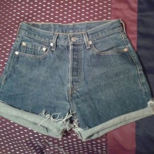 High waisted shorts