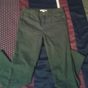 Olive green pants