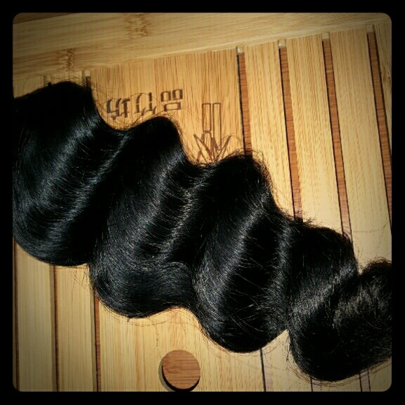 Virgin burma hair weft