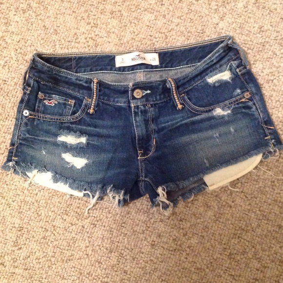 Hollister Pants - HOLLISTER Jean Shorts . Distressed look