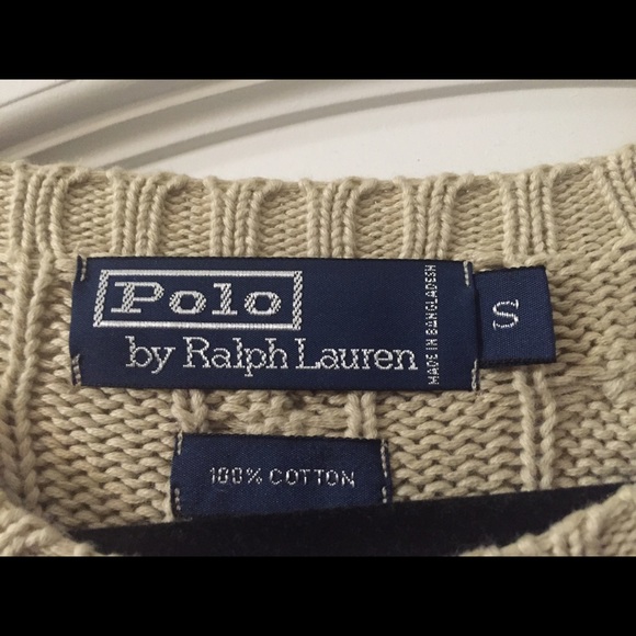 Men's size small Polo - Ralph Lauren sweater. - Picture 2 of 3