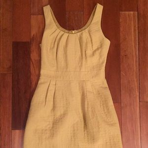 Mustard Yellow Banana Republic Dress