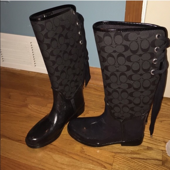Coach Rainboots