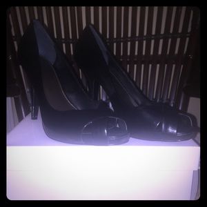 Black Nine West pumps