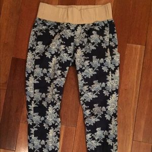Gap Maternity Floral Pants