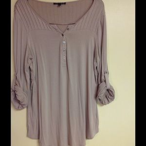 Tan 3/4 Sleeve Shirt