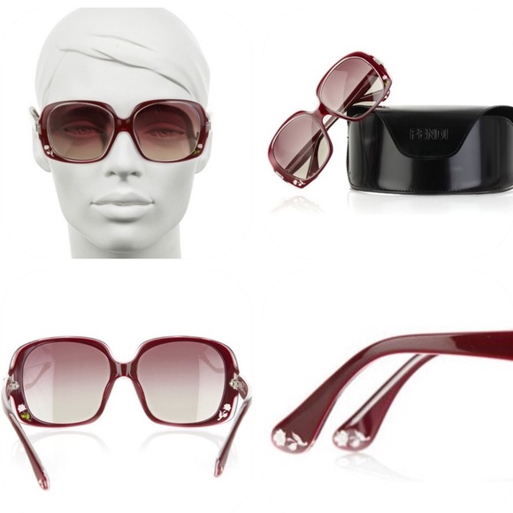 $495 New Authentic Fendi Sunglasses With Case - Picture 2 of 8