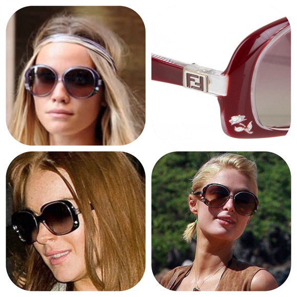 $495 New Authentic Fendi Sunglasses With Case - Picture 4 of 8