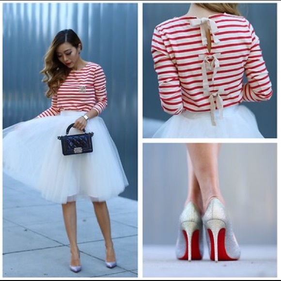 How to Style a Tulle Skirt; Poshmark