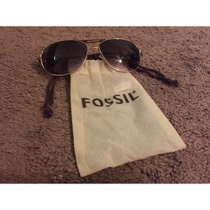 Fossil tortoise sunglasses