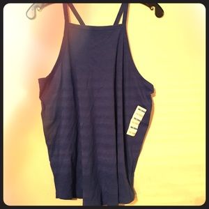 Blue tank top size m