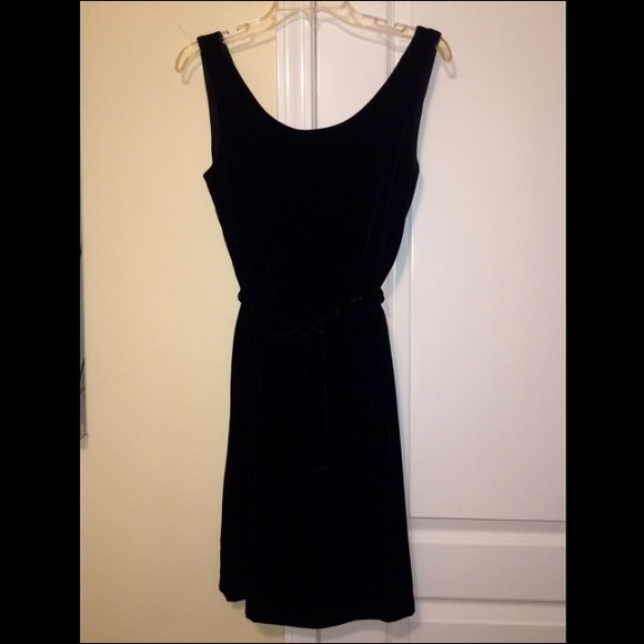 Steve Alan Black Velvet Dress NWT