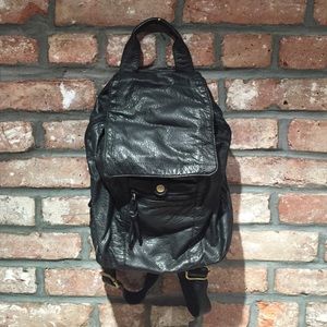 Black Mini Backpack