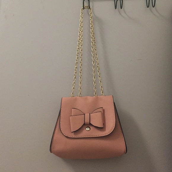 Beautiful/Chic/Delicate Peach cross body bag
