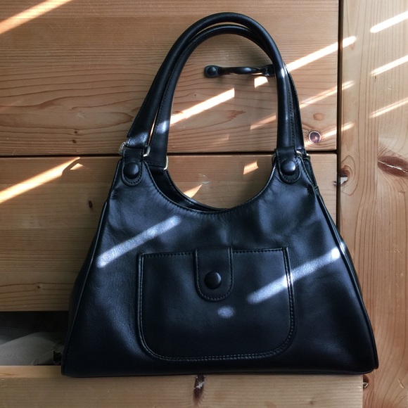 Small leather bag
