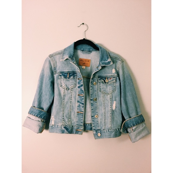 Hollister Jackets & Blazers - Hollister light wash denim jacket
