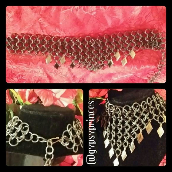 CHAINMAIL HIGH CHOKER - Picture 2 of 3