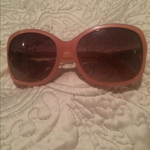 Pink Fossil Sunglasses