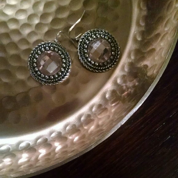 Premier designs light purple earrings