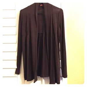 Casual Dark Brown Sweater