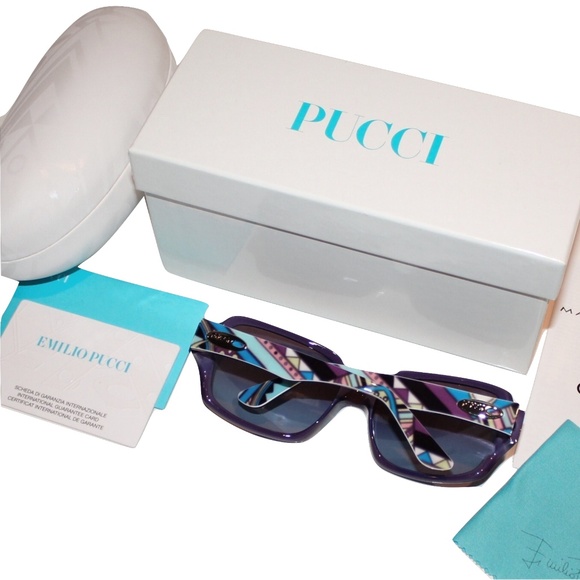 $445 New Pucci Sunglasses w/ Case & Cards main image 5