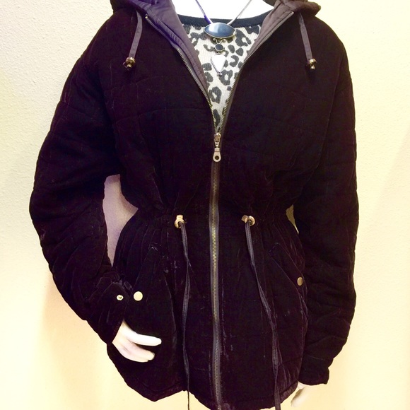 Deep Purple, Velvet Winter Coat!