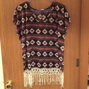 Adorable Aztec printed shirt