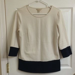 Banana Republic color block top
