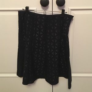 JCrew navy skirt - size 8