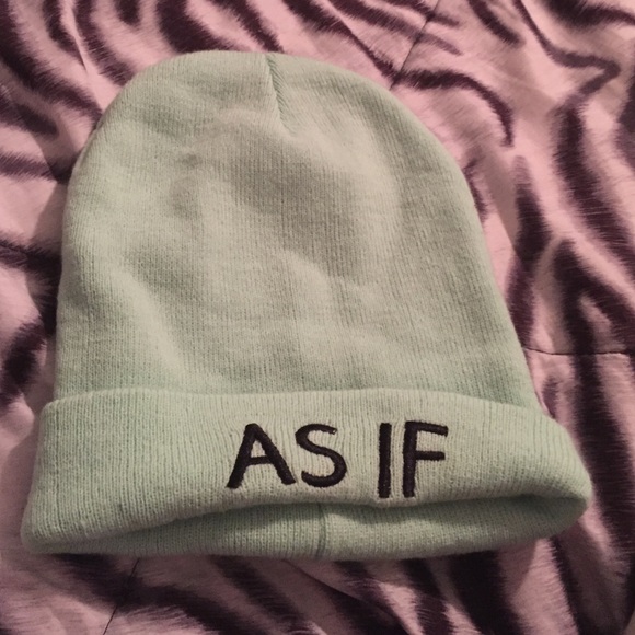AS IF beanie worn once