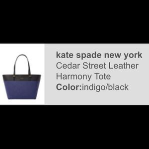 Kate Spade  - Cedar Street Leather Harmony Tote